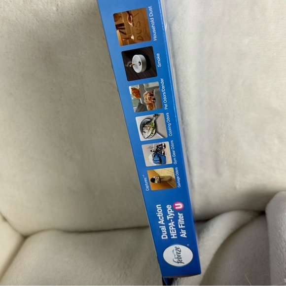 Febreze Replacement Dual Action HEPA-Type Air Purifier Filter, U Filter - Picture 5 of 9